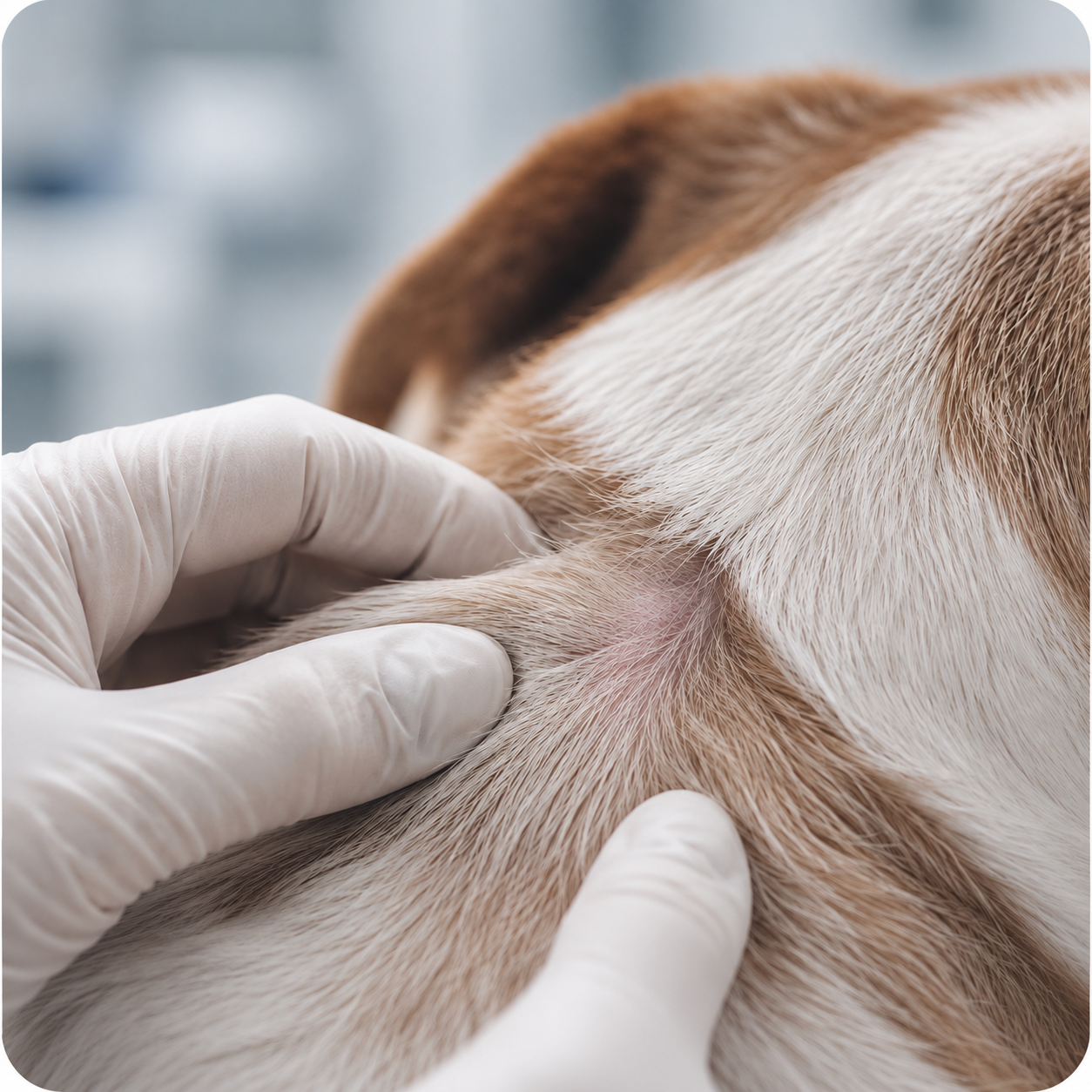 Consulta dermatológica veterinaria